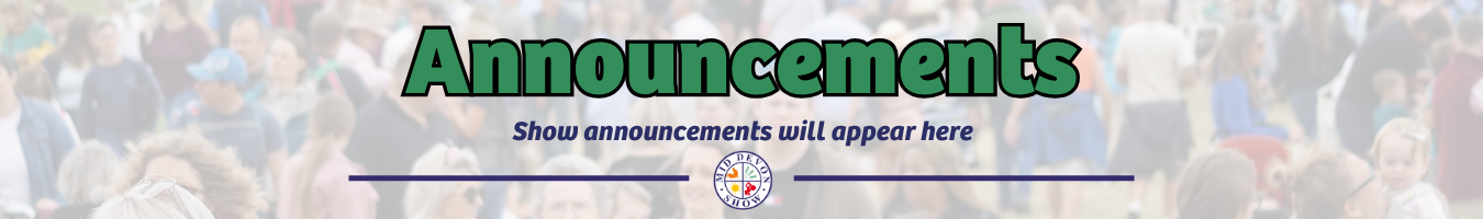 Announcements Banner Announcements Banner