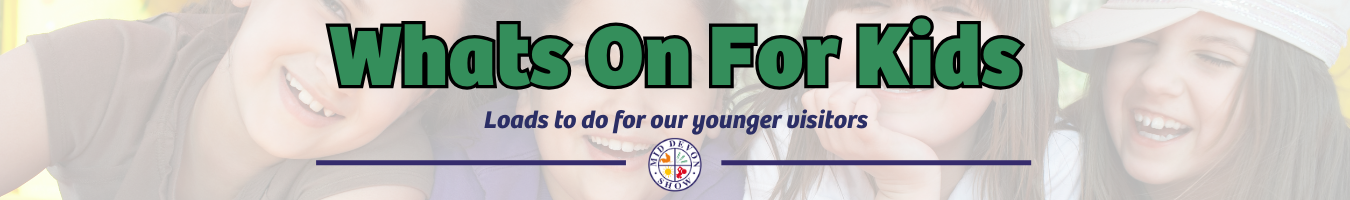 Whats on for kids Banner